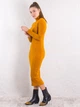 Сукня BEBE PLUS 24379 L (73743L) Гірчичний - зображення 3