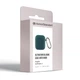 Силиконовый чехол для наушников Apple AirPods 2, Hang Case, зеленый, ультратонкий защитный кейс толщиной 2 мм, защита от царапин, пыли и ударов, компактный, с карабином для крепления, ArmorStandart (ARM59678) - изображение 3
