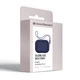 Силиконовый чехол для наушников Apple AirPods Pro 2 2022, Silicone Case with straps, синий, защитный кейс с ремешком, ультратонкий и легкий, полная защита, с подвеской, мягкий силикон, ArmorStandart (ARM68609) - изображение 3