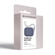 Силиконовый чехол для наушников Apple AirPods Pro 2 2022, Silicone Case with straps, фиолетовый, защитный кейс с ремешком, ультратонкий и легкий, полная защита, с подвеской, мягкий силикон, ArmorStandart (ARM68611) - изображение 3