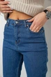 Джинсы Женские Базовые Синие Брюки Джинсовые Однотонные Slim Fit 34 (317575) - изображение 5
