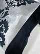 Комплект декоративних подушок Firanka Damask 38х38см 2шт сріблястий з чорним (п_0740) - зображення 3