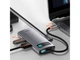 Перехідник USB-хаб BASEUS Type-C Metal Gleam Series 4-in-1 CAHUB-CY0G - зображення 3