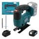 Аккумуляторный бесщеточный лобзик PROFI-TEC 20V PGS2080BL (20 В, 2900 об/мин, 18мм) (1 х PT2040EP (4.0Ач), зарядное устройство, кейс) - изображение 9