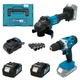Аккумуляторный набор из 2х инструментов PROFI-TEC 20V POWERLine Combo Set 2/8 2 х PT2040EP 4.0 Aг зарядное устройство кейс ProBox L - изображение 9