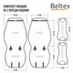 Накидки сидінь преміум класу велюр "Beltex" New York Сірий (grey) Передні BX84250 - изображение 2
