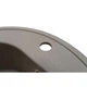 Кухонна мийка FABIA (GRAY QUARTZ) D510x180 - зображення 3