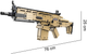 Klocki konstrukcyjne CaDa C81021W Scar Assault Rifle 17S 1406 szt (6948061925495) - obraz 8