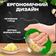 Прес для часнику часник з нержавіючої сталі BRS Green - зображення 2