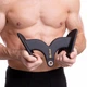 Рукоятка для тяги з вузьким хватом V-Bar нековзне покриття LINUO FITNESS SC-3704-31 31см чорний - зображення 3