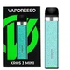 Багаторазова електронна сигарета POD система Vaporesso XROS 3 Mini Kit Aqua Green - зображення 1