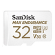 Карта пам'яті SanDisk Max Endurance 32Gb microSDHC V30 (100Mb/s) + adapter SD - зображення 4
