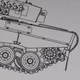 Футболка с рисунком Леопард M Iron Grey - изображение 7