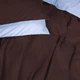 Простынь MirSon Oliana 18-0000 + 19-1230 Mikrosatin Premium 150х220 см (2200007246700) - изображение 6
