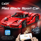 Конструктор CaDa C51304W Red Blade Sport Car 32 см на дистанційному управлінні 405 елементів (6948061929868) - зображення 6