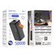 Зовнішній акумулятор BOROFONE BJ66A Magnifico 22.5W+PD20W fully compatible power bank (50000mAh) Black (6941991115158) - изображение 9