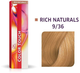 Farba do włosów Wella Professionals Color Touch Rich Naturals 9/36 Bardzo jasny Blond bez amoniaku 60 ml (8005610527178) - obraz 3