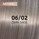 Фарба для волосся Wella Professionals Shinefinity Zero Lift Glaze 06/02 Dark Sage напівстійка 60 мл (4064666058115) - зображення 4