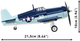 Klocki konstrukcyjne Cobi 5883 Historical Collection World War II Grumman F6F Hellcat 235 szt (5902251058838) - obraz 5