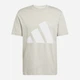 Футболка хлопковая длинная мужская Adidas M Bl Sj T JE8933 XL Wonalu/White с принтом (4067905311767) - изображение 6