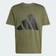 Футболка хлопковая длинная мужская Adidas M Bl Sj T JE8931 S Olistr/Black с принтом (4067902760940) - изображение 6