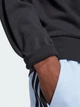 Свитшот оверсайз мужской Adidas M Bl Ft Swt JE8949 2XL Black/White с принтом (4067906152482) - изображение 5