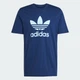 Футболка хлопковая длинная мужская Adidas Originals Trefoil T-Shirt JP2549 XL Nindig/Clesky с принтом (4067901478457) - изображение 6