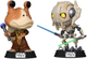 Zestaw figurek Funko Pop! Disney Star Wars Clone Wars Jar Jar Binks VS General Grievous Bobble-Head 2 szt (889698768627) - obraz 3