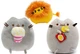 Набор мягких игрушек 2Life Pusheen cat 3 шт v-12463 - изображение 1