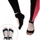 Женские носки для йоги с открытыми пальцами Ekmen Yoga&Plates Socks противоскользящие размер 36-41 черные (FI-9822) - изображение 3