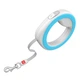 Повідець-рулетка для собак WAUDOG R-leash кругла XS-M до 40 кг 2.9 м світловідбиваюча стрічка Blue (81272) - зображення 2