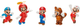 Zestaw figurek Jakks Pacific Super Mario Bros 13883 6 cm 5 szt (0192995416468) - obraz 2