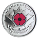 Монета Канади «День поминання / Remembrance Day» 25 cents Canada Official First Day Poppy Coin - зображення 7