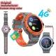 Детские смарт часы-телефон Smart Watch K55 4G с SIM картой, GPS, кнопкой SOS, прослушкой, видеозвонком Розовый - изображение 8