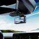 Автомобильный видеорегистратор Hoco DV12 GPS, 25fps, 3.69", 2K, Wi с дисплеем и камерой заднего вида Grey - изображение 2