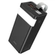 Універсальна мобільна батарея Повербанк Hoco J86 400000mAh з ліхтарем Black - зображення 3