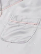 Пижама сатиновая Glazed Satin Dew Drop Long Pajama Set Grey размер XS - изображение 2
