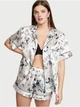 Піжама Butterfly print Satin Short PJ Set Victoria’s Secret розмір XS - зображення 3