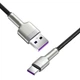 Кабель Baseus Cafule Series Metal Data Cable USB to Type-C 66W 2m Black (CAKF000201) - зображення 2