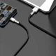 Кабель Baseus Cafule Series Metal Data Cable USB to Type-C 66W 2m Black (CAKF000201) - зображення 5