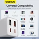 Мережевий зарядний пристрій Baseus GaN6 Pro Fast Charger 2C+2U 65W EU Moon White((With:Mini White Cable Type-C to Type-C 100W(20V/5A) 1m White） (P10162701213-00) - изображение 14