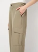 Брюки женские Zara 1608/160 M Хаки (01608160505039) - изображение 4