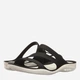 Женские шлепанцы Crocs Jibbitz Swiftwater 203998-066 37-38 (W7) 23 см Черные с белым (887350888577) - изображение 2