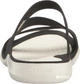 Женские шлепанцы Crocs Jibbitz Swiftwater Sandal 203998-066 42-43 (W11) 27 см Черные с белым (887350888539) - изображение 4