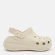 Жіночі крокси Crocs Classic Crush Clog 207521-2Y2 36-37 (M4/W6) Бежеві (191448988866) - зображення 1