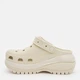 Женские кроксы Crocs Classic Mega Crush Clog 207988-2Y2 41-42 (M8/W10) 26 см Бежевые (1962651041858) - изображение 4