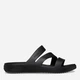 Женские шлепанцы для пляжа Crocs Getaway Strappy W 209587-001 41-42 (W10) 26 см Black (196265540679) - изображение 1