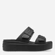 Klapki damskie na platformie Crocs Brooklyn Low Wedge Sandal W 207431-001 41-42 (W10) Czarne (191448919266) - obraz 1