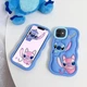 Гумовий чохол Stitch Case на iPhone 13 / блакитний - зображення 3