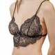 Бюстгальтер женский кружевной мягкая чашка Felisiya Lingerie Черный 2001-170/к One size - изображение 1